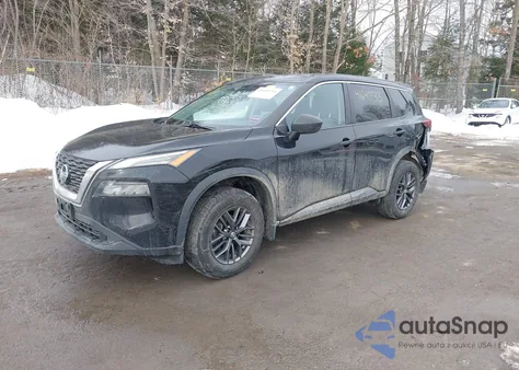 2021 Nissan Rogue S Intelligent Awd z USA, uszkodzony, nr VIN 5N1AT3AB0MC784533